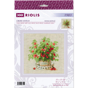 Riolis counted cross stitch kit "Tomatoes in a...