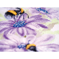 Набор для вышивания крестом Lanarte "Счетная ткань "Танцующие пчелы", счетная схема, 22x33 см