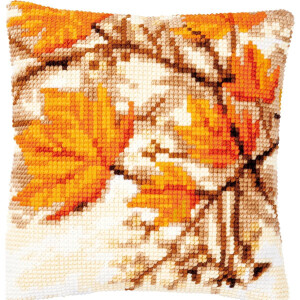 Подушка для вышивания крестом Vervaco "Осенние...