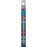 Крючок для вязания Prym Wool без ручки, алюминиевый, 14 см, 3,5 мм, серебристого цвета