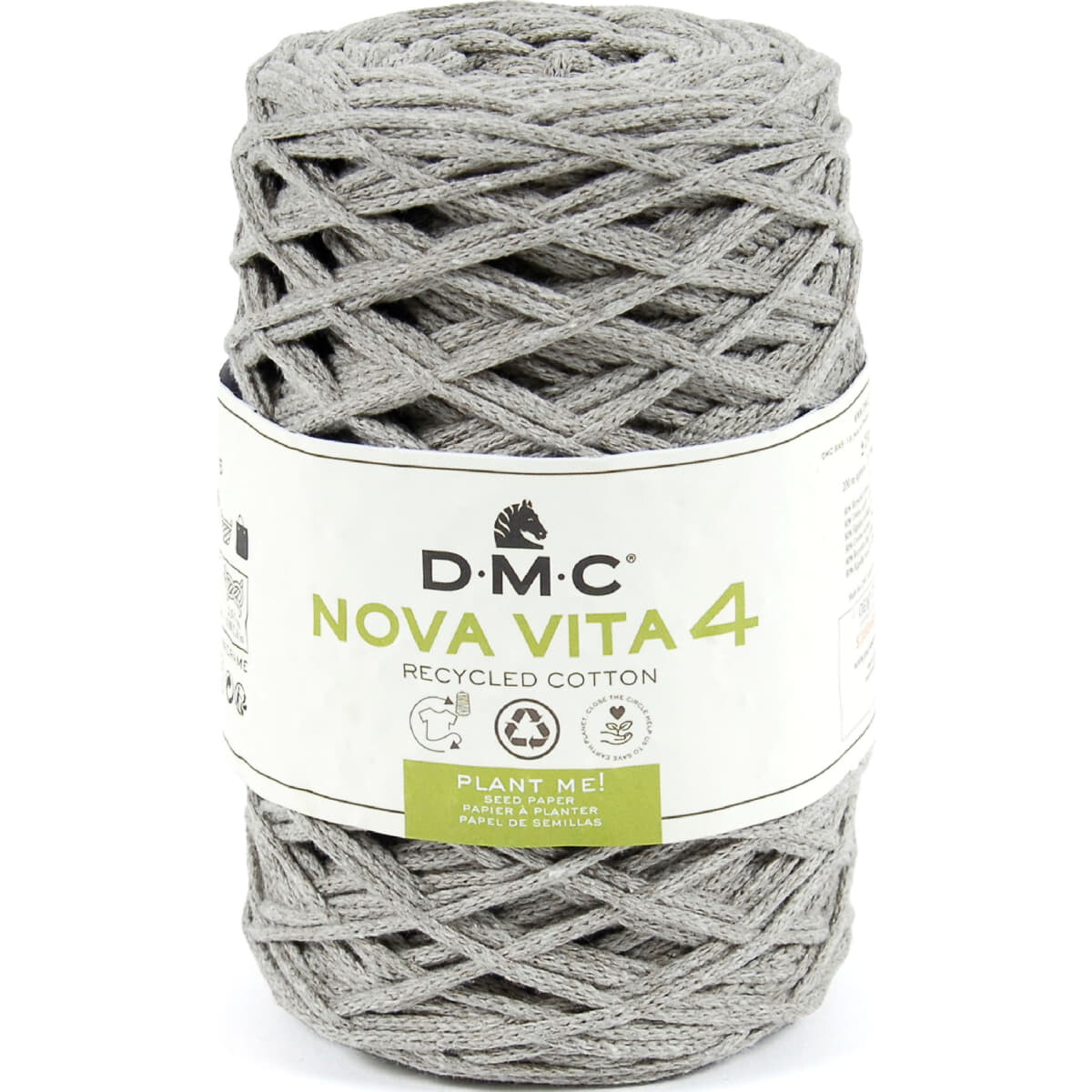 DMC Nova Vita 4 Filati di cotone riciclato per uncinetto...