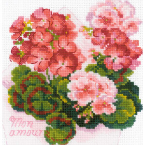 Riolis counted cross stitch kit "Mon Amour",...