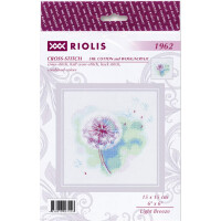 Riolis counted cross stitch kit "Light Breeze", 15x15cm, DIY