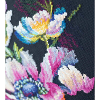 Magic Needle Zweigart Edition counted cross stitch kit "The Secret of Anemones", 40x30cm, DIY