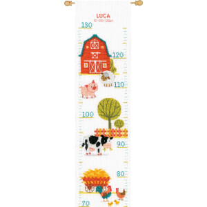 Vervaco counted cross stitch kit "At the Farm...