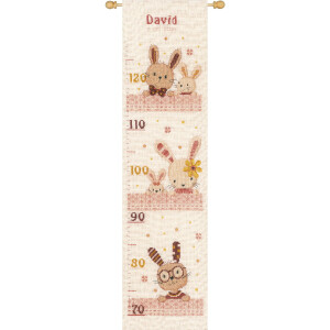 Vervaco counted cross stitch kit "Sweet bunnies...