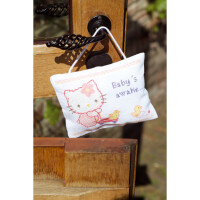 Vervaco Набор для вышивания крестом "Hello Kitty спит", счетная схема, 18x14 см