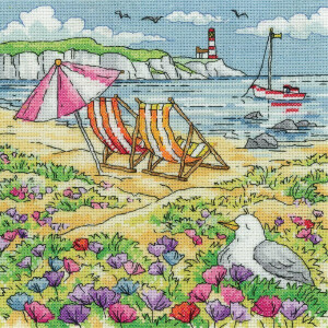 Heritage counted cross stitch kit Aida "Summer...
