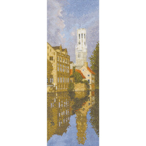 Heritage counted cross stitch kit Aida "Bruges...