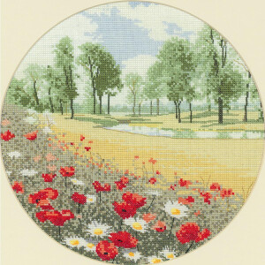 Heritage counted cross stitch kit Aida "Summer...