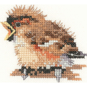 Heritage counted cross stitch kit Aida "Sparrow...
