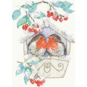 Heritage counted cross stitch kit Aida "Hideaway...