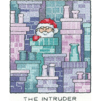 Heritage counted cross stitch kit Aida "The Intruder", SHIR1549-A, 9x11,5cm, DIY