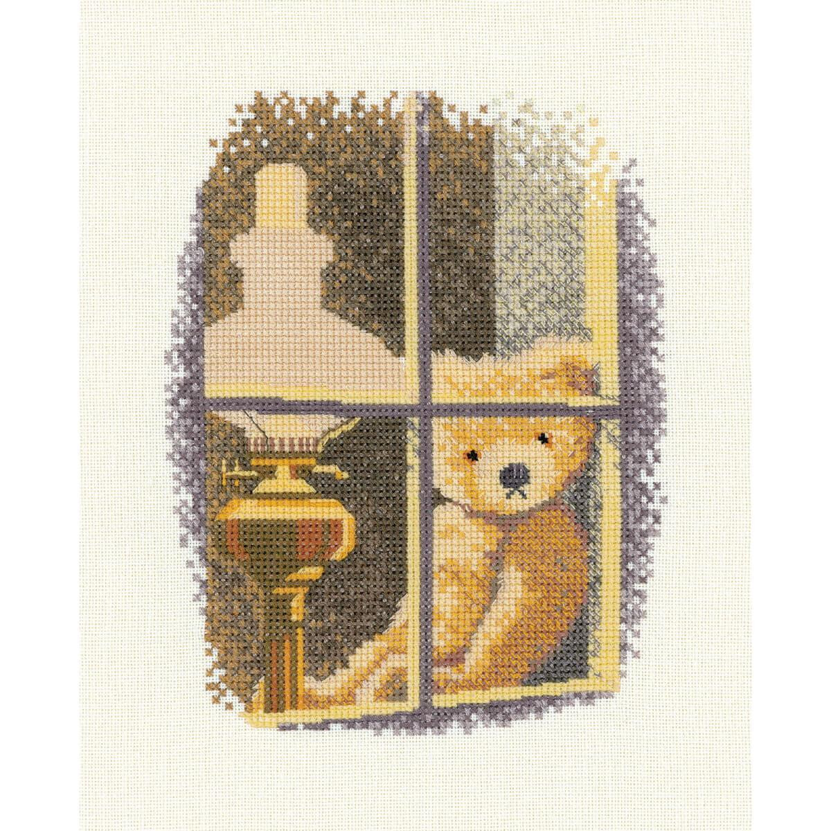 Heritage counted cross stitch kit Aida "William in...