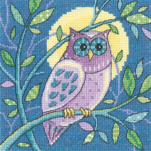 Heritage counted cross stitch kit Aida "Owl",...