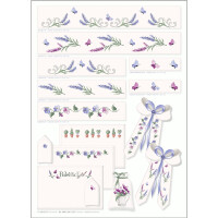 Lindner´s Kreuzstiche Cross Stitch counted Chart "Provence", 002