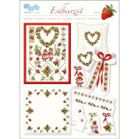 Lindner´s Kreuzstiche Cross Stitch counted Chart "Strawberry time", 017