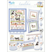 Lindner´s Kreuzstiche Cross Stitch counted Chart "Country Life", 019