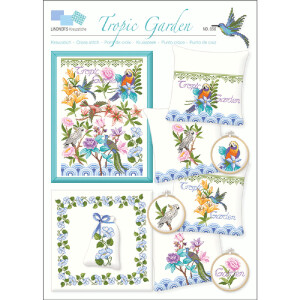 Lindner´s Kreuzstiche Cross Stitch counted Chart "Tropic Garden", 056