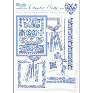 Lindner´s Kreuzstiche Cross Stitch counted Chart "Country Home", 061