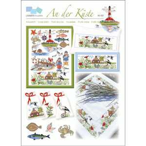 Lindner´s Kreuzstiche Cross Stitch counted Chart "On the coast", 067