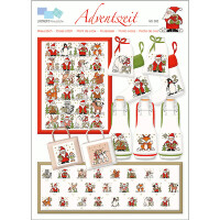 Lindner´s Kreuzstiche Cross Stitch counted Chart "Advent Season", 082