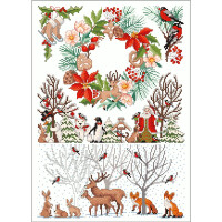 Lindner´s Kreuzstiche Cross Stitch counted Chart "Holiday mood", 083