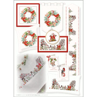 Lindner´s Kreuzstiche Cross Stitch counted Chart "Holiday mood", 083