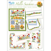 Lindner´s Kreuzstiche Cross Stitch counted Chart "Hello Sunshine", 090