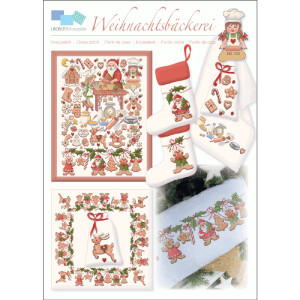 Lindner´s Kreuzstiche Cross Stitch counted Chart "Christmas baking", 103