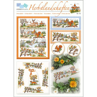 Lindner´s Kreuzstiche Zählmuster Vorlage "Herbstlandschaften", 112