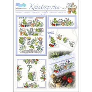 Lindner´s Kreuzstiche Cross Stitch counted Chart "Herb garden", 115