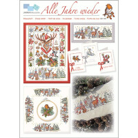 Lindner´s Kreuzstiche Cross Stitch counted Chart "Every year again", 125