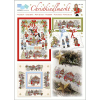 Lindner´s Kreuzstiche Cross Stitch counted Chart "Christmas market", 135