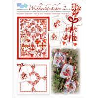 Lindner´s Kreuzstiche Cross Stitch counted Chart "Christmas basket doilies 2", 137