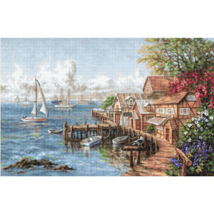 Luca-S counted cross stitch kit "Mariners...