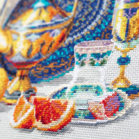 Magic Needle Zweigart Edition counted cross stitch kit "Bright Colors of Morocco", 40x30cm, DIY