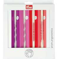 Prym Set di aghi per calzetteria prym.ergonomics, 4 misure: 2,5 - 4,0mm. a 5 pezzi, plastica