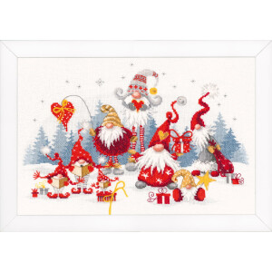 Vervaco counted cross stitch kit "Christmas...