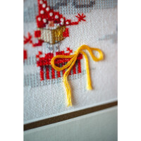 Vervaco Набор для вышивания крестом "Встреча Рождества", счетная ткань, 38x27 см