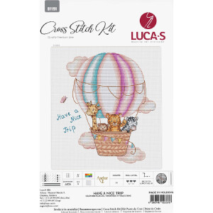 Luca-S counted cross stitch kit "Have a nice...