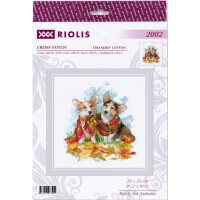 Riolis counted cross stitch kit "Ready for Autumn", 25x25cm, DIY