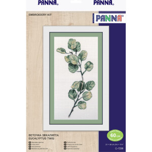 Panna counted cross stitch kit "Eucalyptus1",...