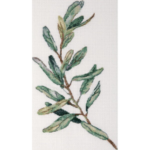 Panna counted cross stitch kit "Olive Twig",...