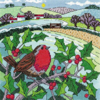 Heritage Cross Stitch counted Chart "Winter Landscape", KCWT1588-C