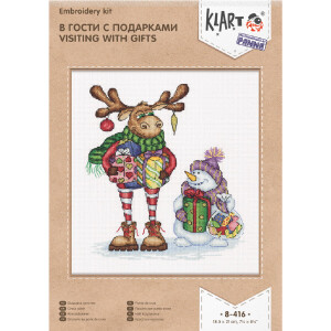 Klart counted cross stitch kit "Visiting with...