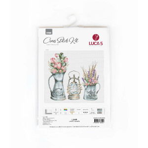 Luca-S counted cross stitch kit "Lamp",...