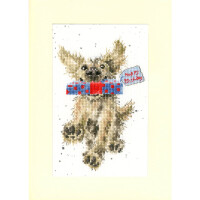 Bothy Threads  greating card counted cross stitch kit "Special Delivery", XGC31, 10x16cm, DIY