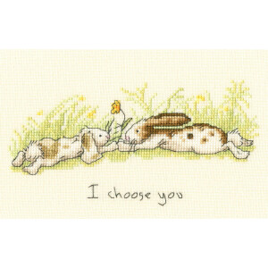 Bothy Threads counted cross stitch kit "I choose...