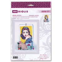 Riolis counted cross stitch kit "Velvet Look", 30x40cm, DIY